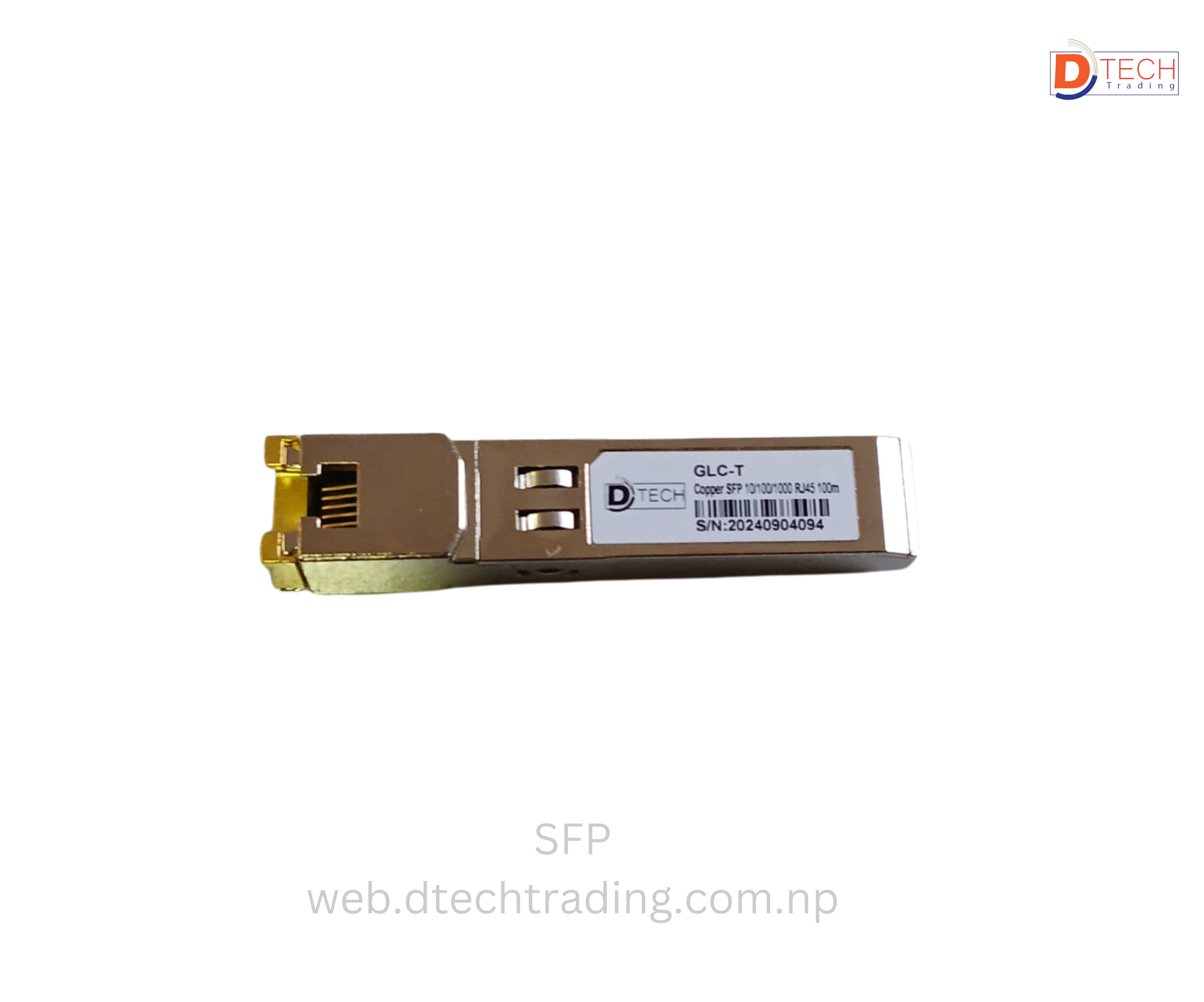 Copper SFP  10/100/1000 RJ45 100m